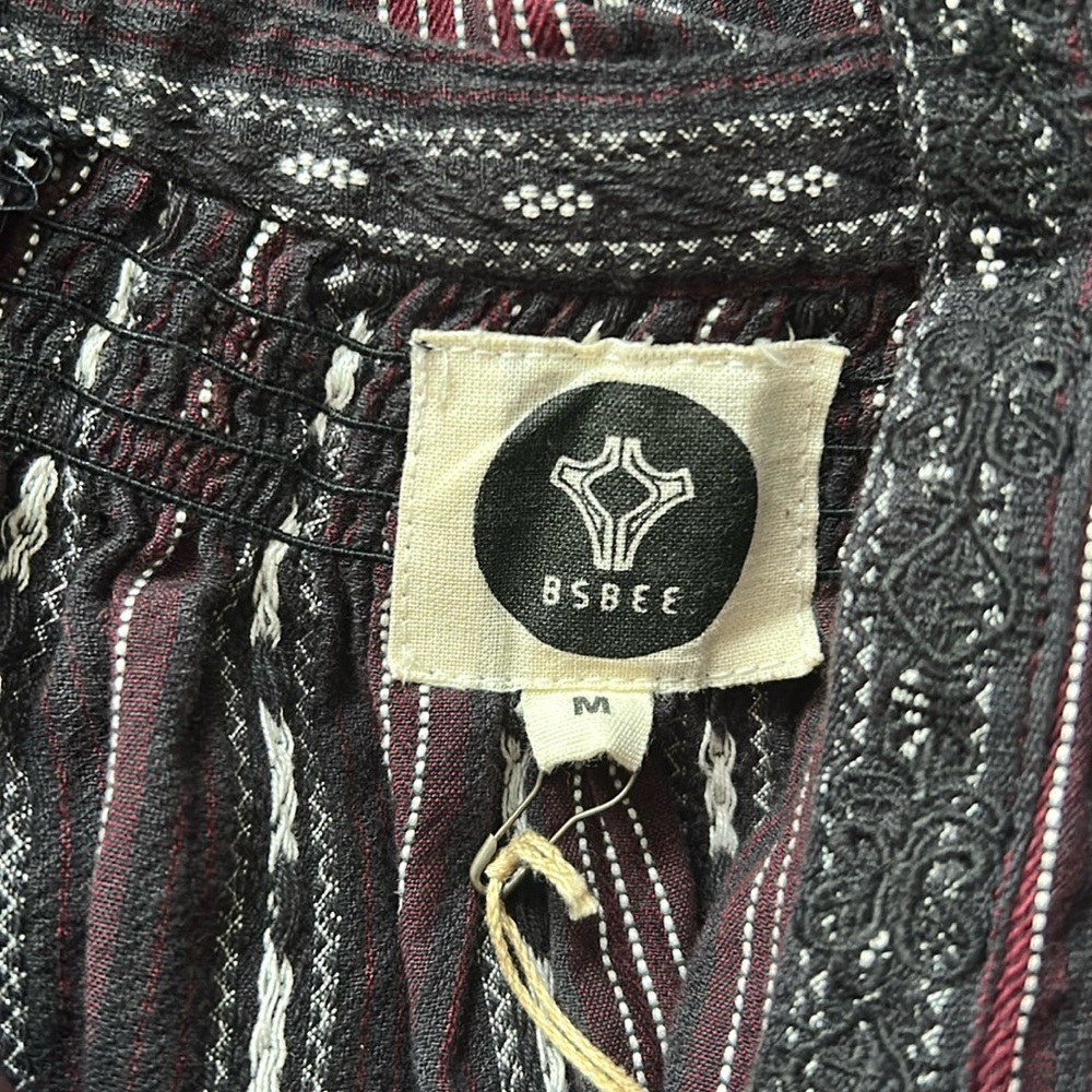 BSBEE Bastia Shirt Black/Wine - Picture 3 of 4
